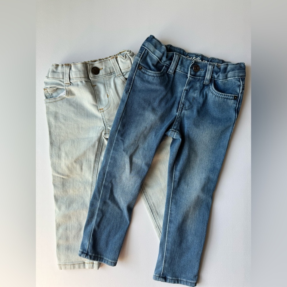 Toddler Girls 2T Denim Jegging Bundle